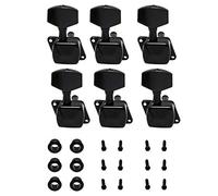 Knadgbft 6Pcs String Tuning Pegs Machine Heads Tuners Electric Acoustic Guitar Parts Replacement