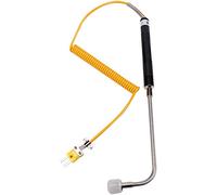 Knadgbft -81533B K Type Sensor Right Angle Surface Temperature Probe High Temperature Thermocouple -50 to 500℃