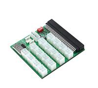 Knadgbft ATX 16X 6Pin 12V Power Supply Breakout Board with Synchronization and Remote Management Power Board for ETH/BTC Mining