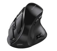 Knadgbft Bluetooth Vertical Wireless Mouse Rechargeable USB Wireless Mouse Ergonomics Mouse for PC Tablet Laptop Notebok-A