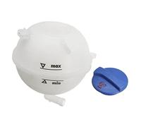 Knadgbft Ccoolant Expansion Tank + Cap for GOLF MK2 MK3 Saloon 1H0121407A 357121407A