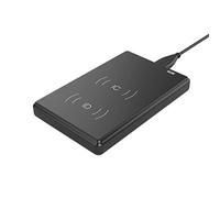 Knadgbft CD2 RFID Replicator 125KHz 13.56 MHz Frequency RFID Copier ID IC Card Replicator Reader Writer for R4