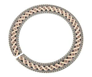 Knadgbft Classical Guitar Wood Inlay Soundhole Rosette Inner Dia 93Mm