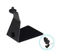 Knadgbft Desk Microphone Triangle Holder Shockproof L Shaped Microphone Stand Mount Non Mic Bracket Rack for Live Stream