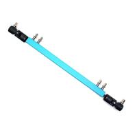 Knadgbft Double Kick Drum Pedal Drive Shaft Steel Bass Drum Pedal Linkage Connector Arm,Blue Durable Easy to Use