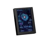 Knadgbft Dual-Use Computer Sub-Screen Portable 3.5 Inch LCD Computer Monitoring USB Sub-Screen Desktop Computer Screen,Black