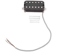 Knadgbft Electric Guitar Humbucker Pickups Neck Alnico V Pickup Black