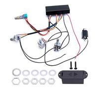Knadgbft EQ-B21T Electric Guitar Bass Active Pickup Electric Guitar Bass Line Instrument Replacement Parts