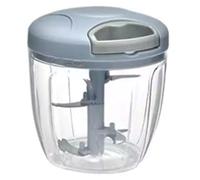 Knadgbft Food Chopper Manual Hand Pull 5 Blades Small String Processor Meatball Chili Garlic Master