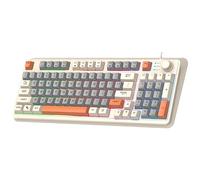 Knadgbft Game Keyboard Wired Keyboard Three-Color Luminescent Manipulator Keyboard Desktop Computer Keyboard