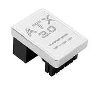 Knadgbft Graphics Card GPU Power Supply Adapter 180 Degree U Turn Connector 12+4P 16P to 16P for Desktop Chassis Card Wire-C