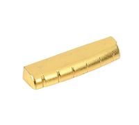 Knadgbft Guitar Brass nut for acoustic or,Gold