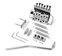 Knadgbft Guitar Bridge Electric Guitar Accessories Double Rocking Bridge Vibrato System Drawstring Board Vibrato