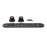 Knadgbft Guitar Bridge Switch Vintage Control Plate with Volume Knob for Tele TL Electric Guitar Musical Instrument