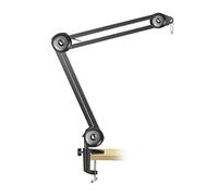 Knadgbft Heavy Duty Microphone Stand Adjustable Suspension Boom Arm Mount Stand Holder for Voice Recording,Regular Style