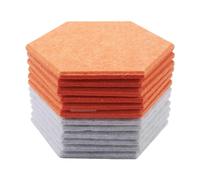 Knadgbft Hexagon Acoustic Panels Beveled Edge Sound Proof Panels Soundproofing Absorption Panel for Recording Studio Office Home