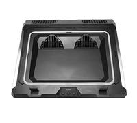 Knadgbft IETS GT300 Double Blower Laptop Cooling Pad for Gaming Laptop, Cooler Pad with Dust Filter and Colorful Lights