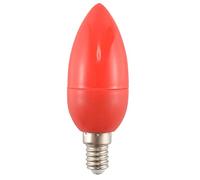 Knadgbft LED Candle Light Candle Light Bulbs Red Fortune Lamp God Lights Saving Candle Lights,E14