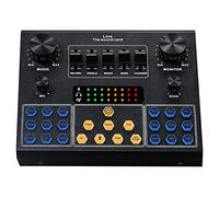 Knadgbft Live Sound Card V9 Voice Change Audio Mixer Adapter Card with of Special Effects Multiple Balance Adjustments