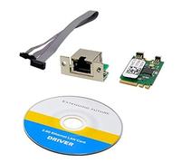 Knadgbft M.2 A+E KEY 2.5G Ethernet LAN Card RTL8125B Industrial Control Network Card PCI Expansion Network Adapter