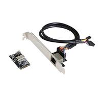 Knadgbft M.2 B-Key M-Key to RJ45 Network Card M.2 PCI-E Gigabit Network Card RTL8111H Ethernet Network Card Desktop Network Card