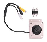 Knadgbft Microphone Speaker Device for Security Camera Outdoor Waterproof for IP Camera Audio Recording Two Way Radio