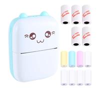 Knadgbft Mini Printer, Pocket Printer, Thermal Photo Printer, Portable Mini Photo Printer, Mobile Photo Printer for Smartphone