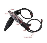 Knadgbft Motorcycle Front LED Turn Signal Light Smoke Lens Side Indicator for S1000R S1000RR S1000XR R1200GS R1200RS