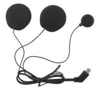 Knadgbft Motorcycle Helmet Bluetooth Headset Microphone Speaker Headset Accessories for Full-Helmet