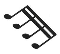 Knadgbft Music Book Sheet Clip Holder for Guitar Piano Violin Cello Flute Musical Instrument for Piano Guitar Violin Viola,Black