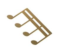 Knadgbft Music Book Sheet Clip Holder for Guitar Piano Violin Cello Flute Musical Instrument for Piano Guitar Violin Viola,Gold