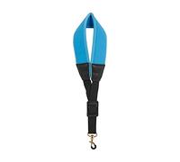 Knadgbft One Shoulder Neck Strap Soft Sax Nylon Padded for Alto Tenor Baritone Soprano Blue