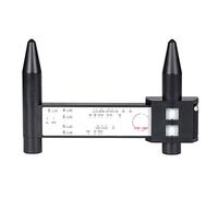 Knadgbft PCD Gauge Ruler Rim Car Wheel Bolt Pattern Measuring Gauge Tool Hole 4 5 6 8 Lug