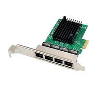Knadgbft Pci-E X1 Gigabit Network Card Pci-Express 4 Port Ethernet Network Card Rtl8111F Ethernet Lan Card