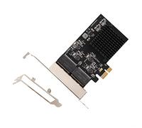 Knadgbft PCIE X1 Gigabit Network Card RTL8111H 4 Port Gigabit Server Network Card RJ45 Ethernet Network Adapter