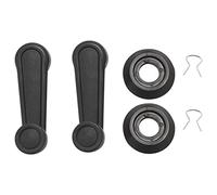 Knadgbft R 2 Pcs Gray Plastic Universal Car Window Winder Cranks Handle Lever