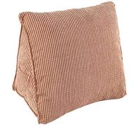Knadgbft Reading Backrest Cushion Wedge Pillow Back Cushion Lumbar Pad Bed Office Chair Rest Pillow Back Support Pillow(Coffee)