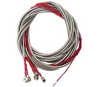 Knadgbft Set Of 5 Steel Strings for 5 String Bass Guitar Great Replacement Durable