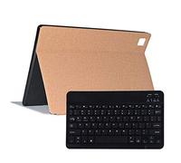 Knadgbft Tablet Case+Wireless Keyboard for M40 P20HD 10.1 Inch Tablet Case Anti-Drop Case Tablet Stand(Gold)