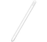 Knadgbft Tablet Press Stylus Pen Protective Cover for Pencil 2 Cases Portable Soft Silicone Pencil Case Accessory White