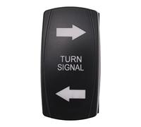 Knadgbft Turn Signal Rocker Switch LED for RV Vehicle Off-Road Pickup Tractor Boat Motorcycle 4Pin Universal Switch