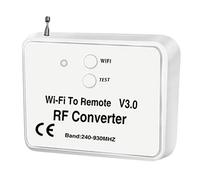 Knadgbft Universal Wireless Wifi to RF Converter Phone Instead Remote Control 240-930Mhz for
