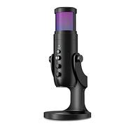 Knadgbft USB Microphone Wired Live Karaoke Sound Card Computer Cell Phone Recording Game Conference Wheat