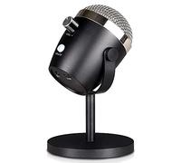Knadgbft USB Mini Condenser Microphone, Desktop Microphone for PC/Micro-Type//Android, Professional Plug and Play with Stand