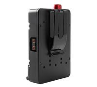 Knadgbft V-Lock Mount Battery Power Supply Plate Adapter with D-Tap for Portable Pocket Tiny Compact Nano V-Mount Battery
