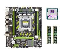 Knadgbft X79 Motherboard +E5 2650 CPU+2X8GB DDR3 1600Mhz REG ECC RAM Memory Set LGA 2011 M.2 NVME Motherboard Parts Kit