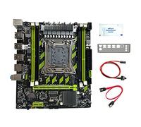 Knadgbft X79G LGA2011 Motherboard Computer Board Parts SATA Cable+Switch Cable+Baffle+Thermal Grease 4XDDR3 Slot M.2 NVME PCI-E X16 6XUSB2.0 SATA3.0