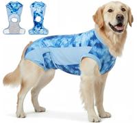 Knafe Recovery Suit for Dogs After Surgery - Breathable Dog Onesie Cone Alternative, Anti-Licking Surgical Suit for Spay Neuter Wounds, Comfortable E-Collar Replacement for Male & Female Dogs