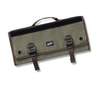 Knafs - Burrito Grande Knife Storage Roll, Large Expandable Bag with Straps, Green OD, 13.25x29.5 inches, Toolbox