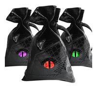 Knana 3Pcs Dragon Dice Bag Leather Dice Bags - DND Dice Bag Leather Dice Pouch